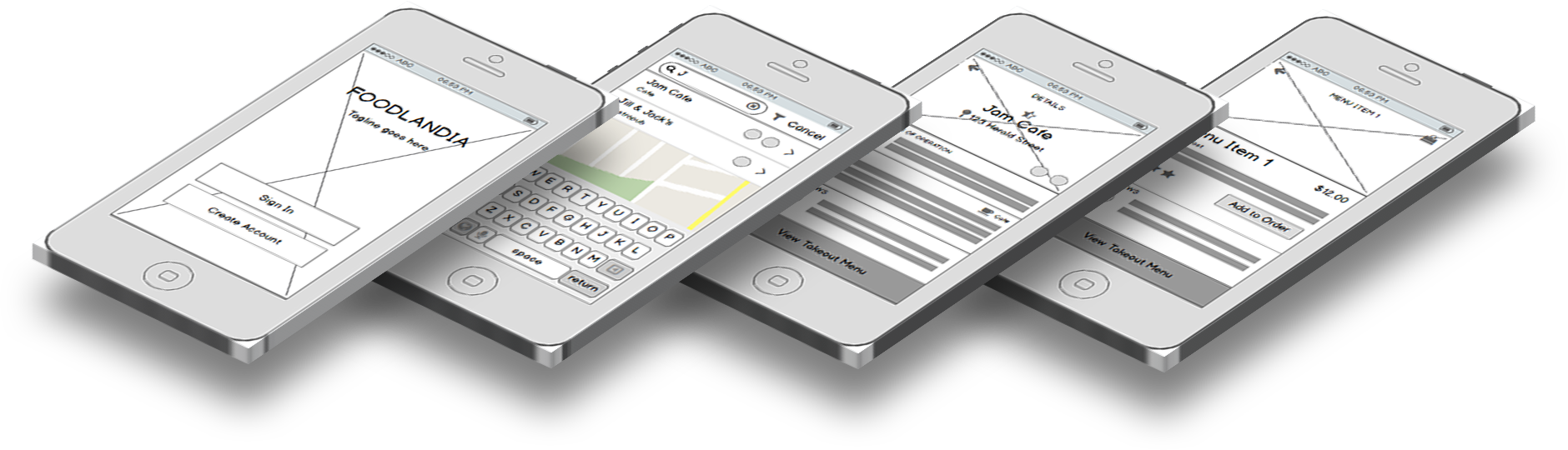 Perspective View of Wireframes