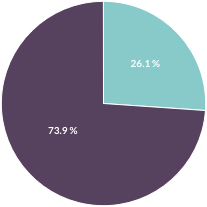 Pie Chart: Female vs. Male Survey Respondents